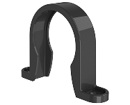 PA48B - 110mm WEATHERING APRON BLACK - ISO 7